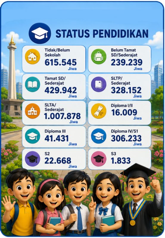 Jumlah-Pendidikan-Warga-Kota-Surabaya-klampid